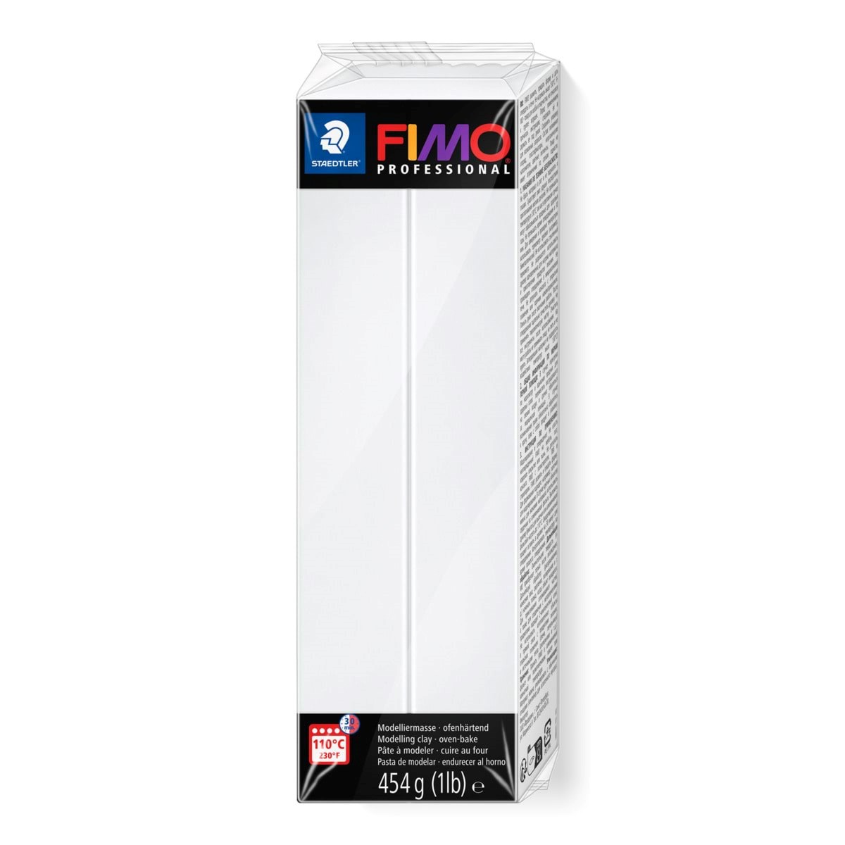 Staedtler Mod. Clay Fimo Prof 454g White - Hobby Zubehoer