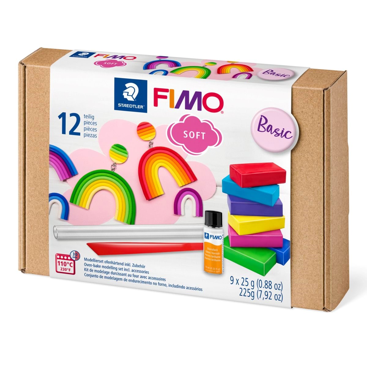 Staedtler Set Mod. Clay Fimo Soft Basic Pack - Konferenz Und Praesentation 8023 10