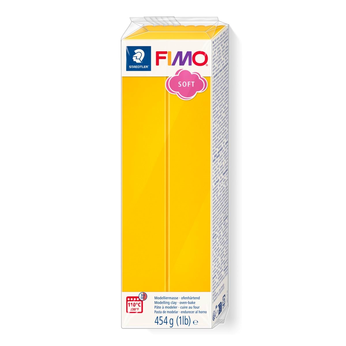Staedtler Mod. Clay Fimo Soft 454g Sunflower - Hobby Zubehoer 8021-16