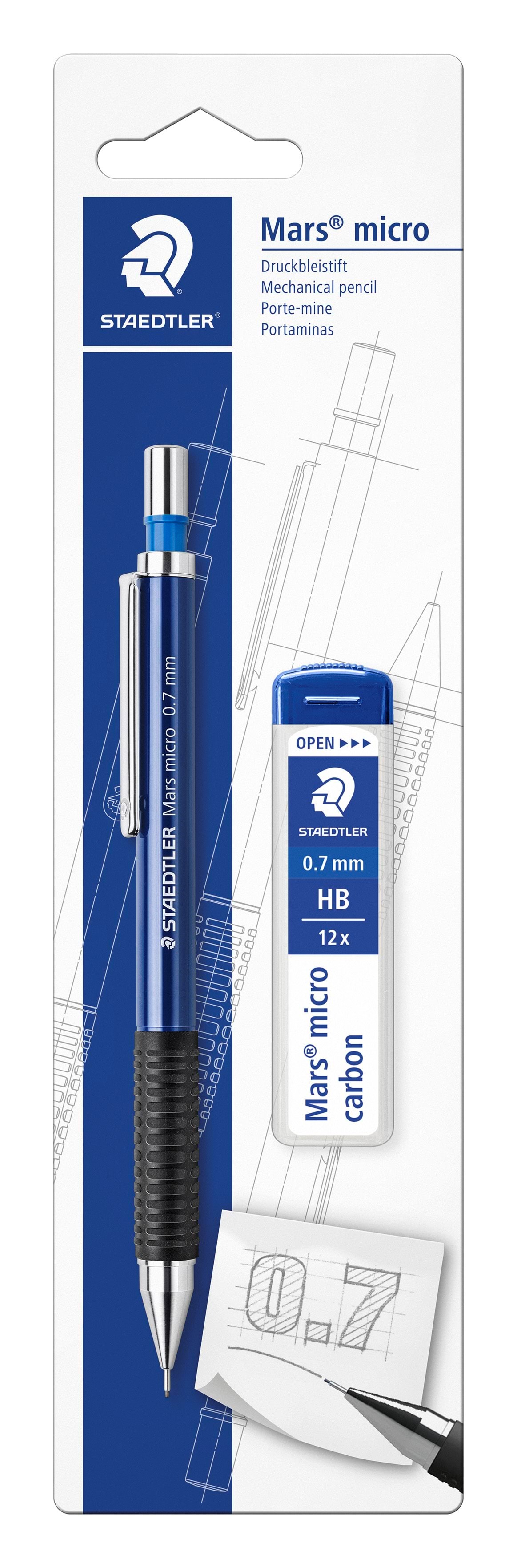 Staedtler Mechanical Pencil 775 07 + Leads bc - Utensilien Zum Schreiben Und Zeichnen