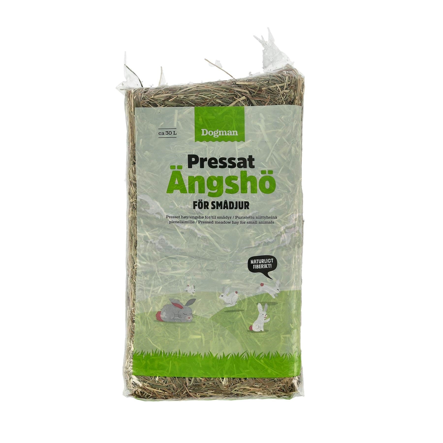 Dogman Gepresstes Wiesenheu - Futter Für Kleintiere 30l - Nagetiere