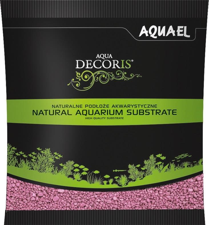 Aquael Aqua Decoris Bodengrund Für Aquarien Pink 1kg - Fische 975177