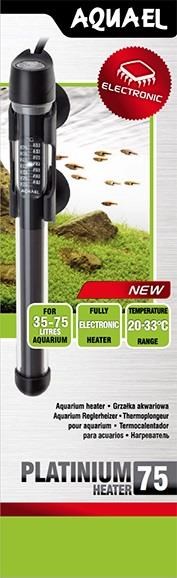 Aquael Platinium Aquarium Heater 75w - Fische 975082