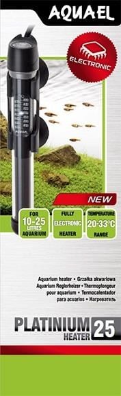 Aquael Platinium Aquarium Heater 25w - Fische 975080