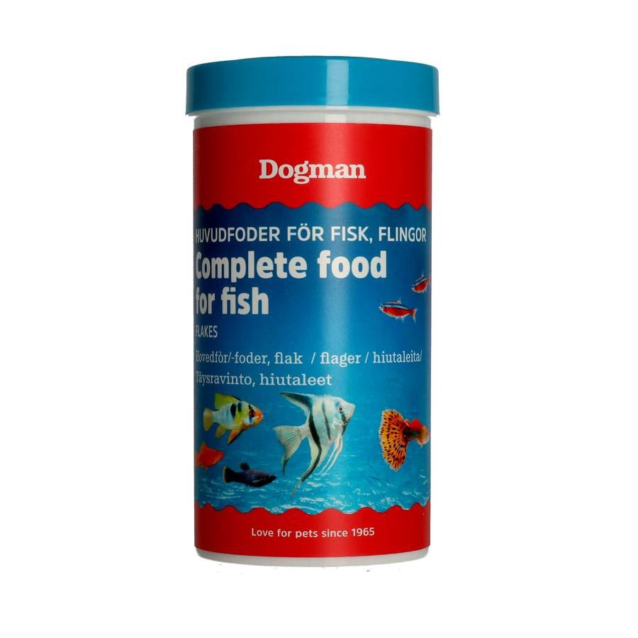 Dogman Alleinfutter Flockenfutter Für Fische 100ml 949000