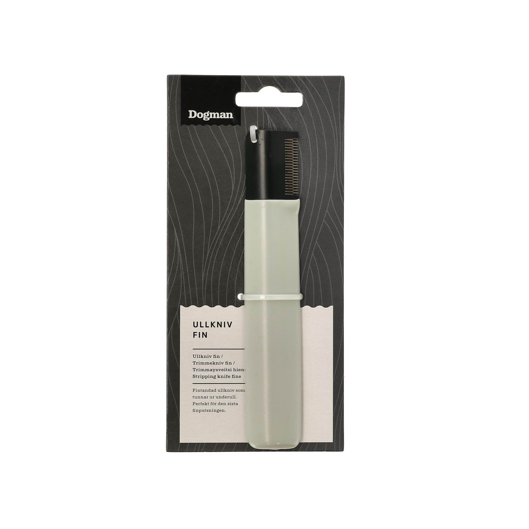 Dogman Stripping Knife Fine - Hunde