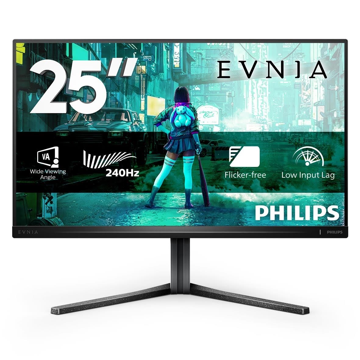 24,5" Philips Evnia 3000 25m2n3200w - 1920x1080 (Fhd) - 240hz - VA - Bildschirm