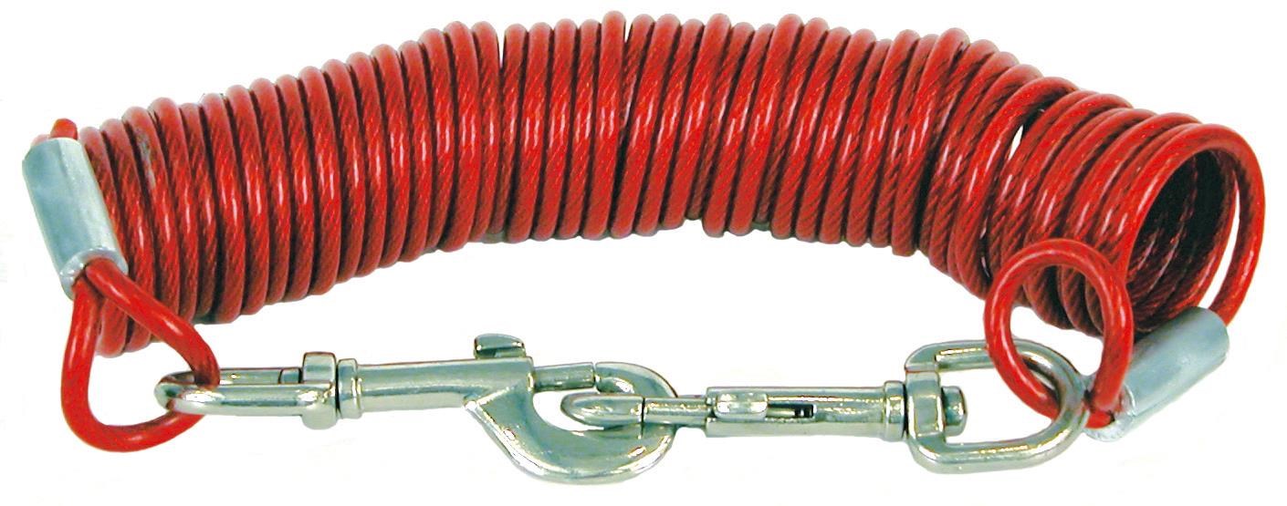 Dogman Spiral Anbindekabel 6m - Hunde 269706