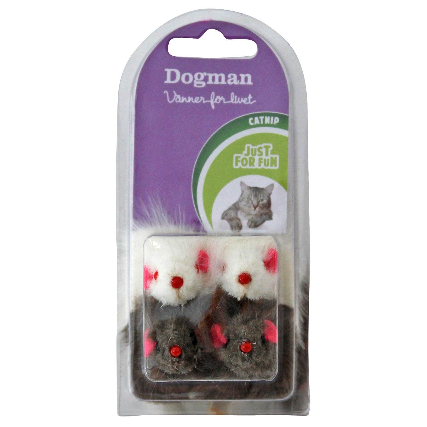 Dogman Toy Mice 4p - Katzen 331126