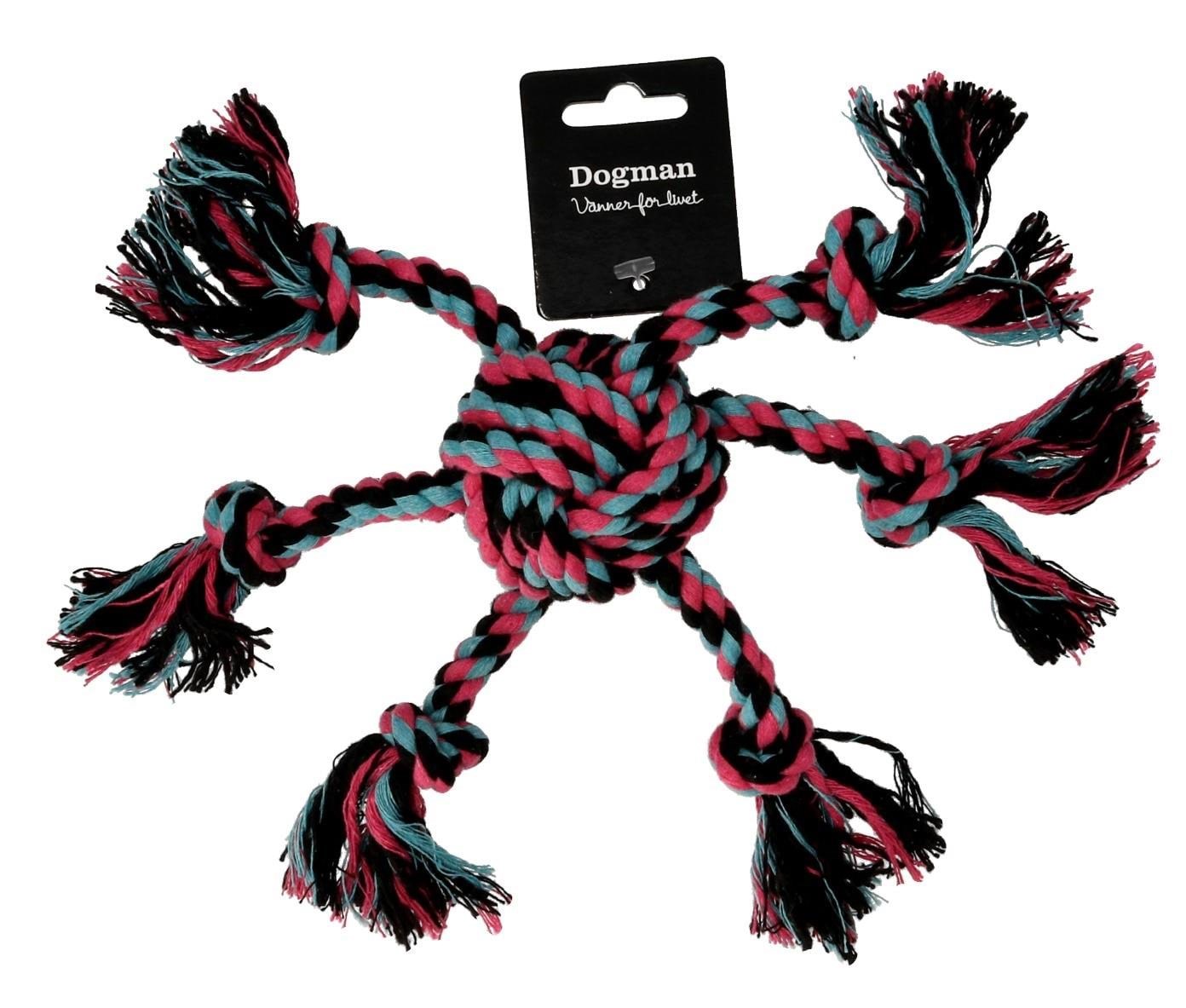 Dogman Hundespielzeug Seil-spinne 28cm 333558
