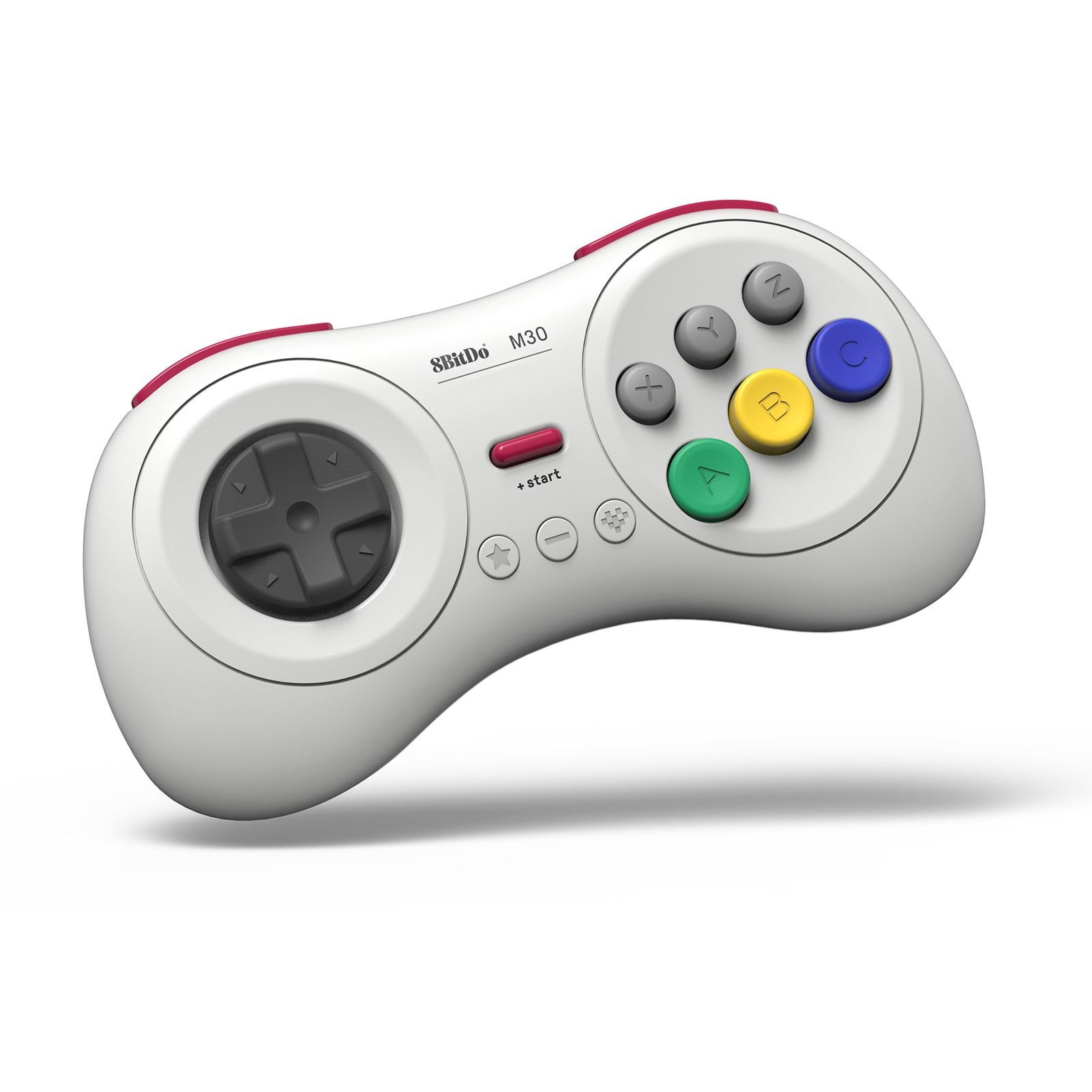8bitdo M30 Bluetooth Pad White - Wireless Controller - Android - Gaming Zubehoer Ret00368
