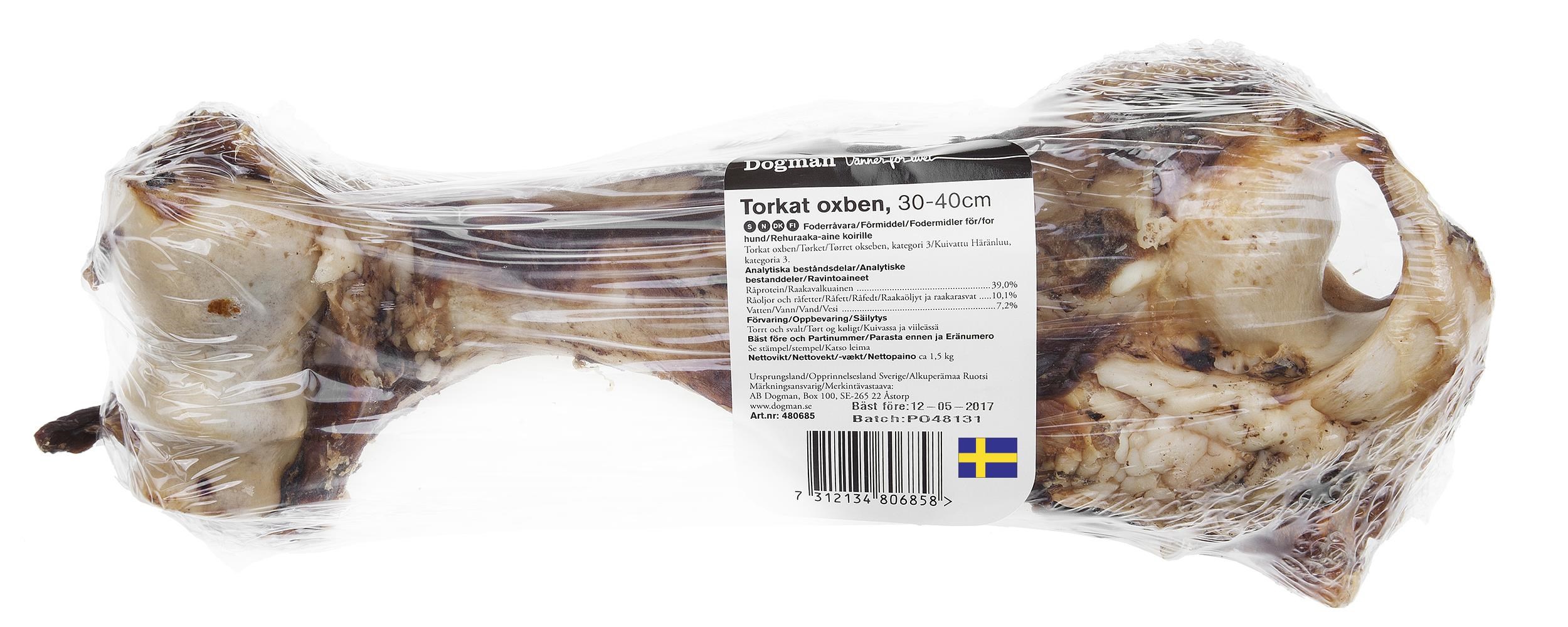 Dogman Dried Bone Beef Wrapped - Hunde