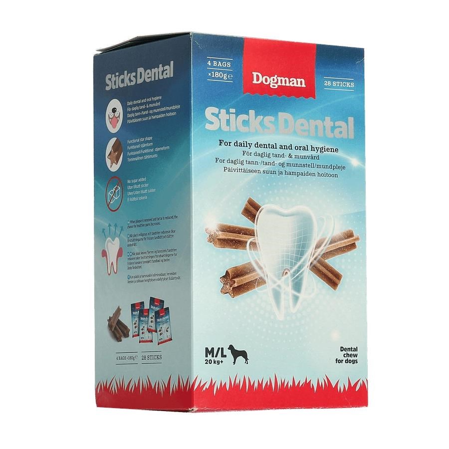 Dogman Sticks Dental Box M/l (28-pack) - Hunde 479172