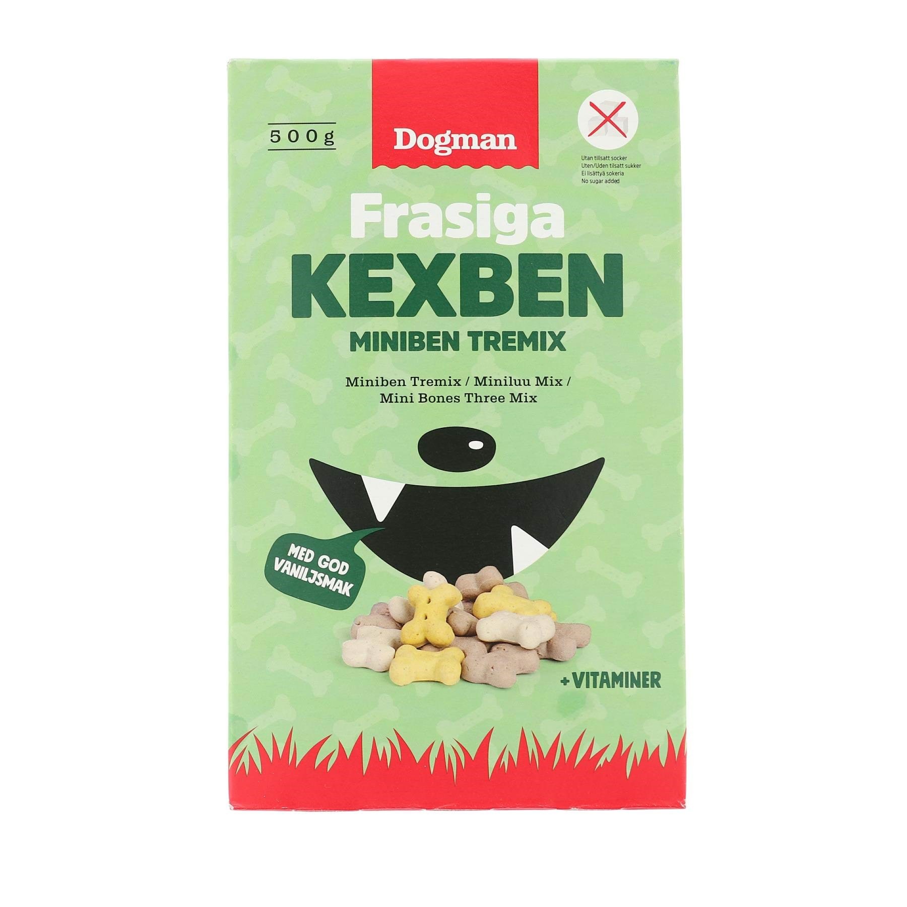 Dogman Crispy Bone Biscuits Mini Mix - Hunde 432660