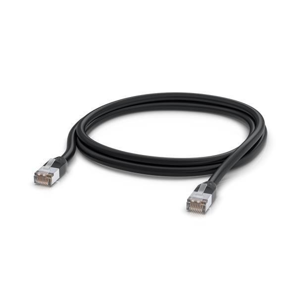 Ubiquiti Unifi Patch Cable Outdoor Black 2m - Schwarz - 2m - Netzwerk Kabel Uacc-cable-patch-outdoor-2m-bk