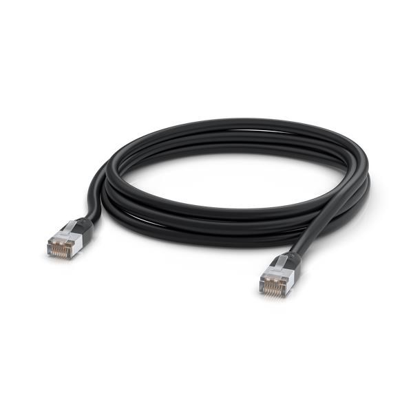 Ubiquiti Unifi Patch Cable Outdoor Black 3m - Schwarz - 3m - Netzwerk Kabel Uacc-cable-patch-outdoor-3m-bk