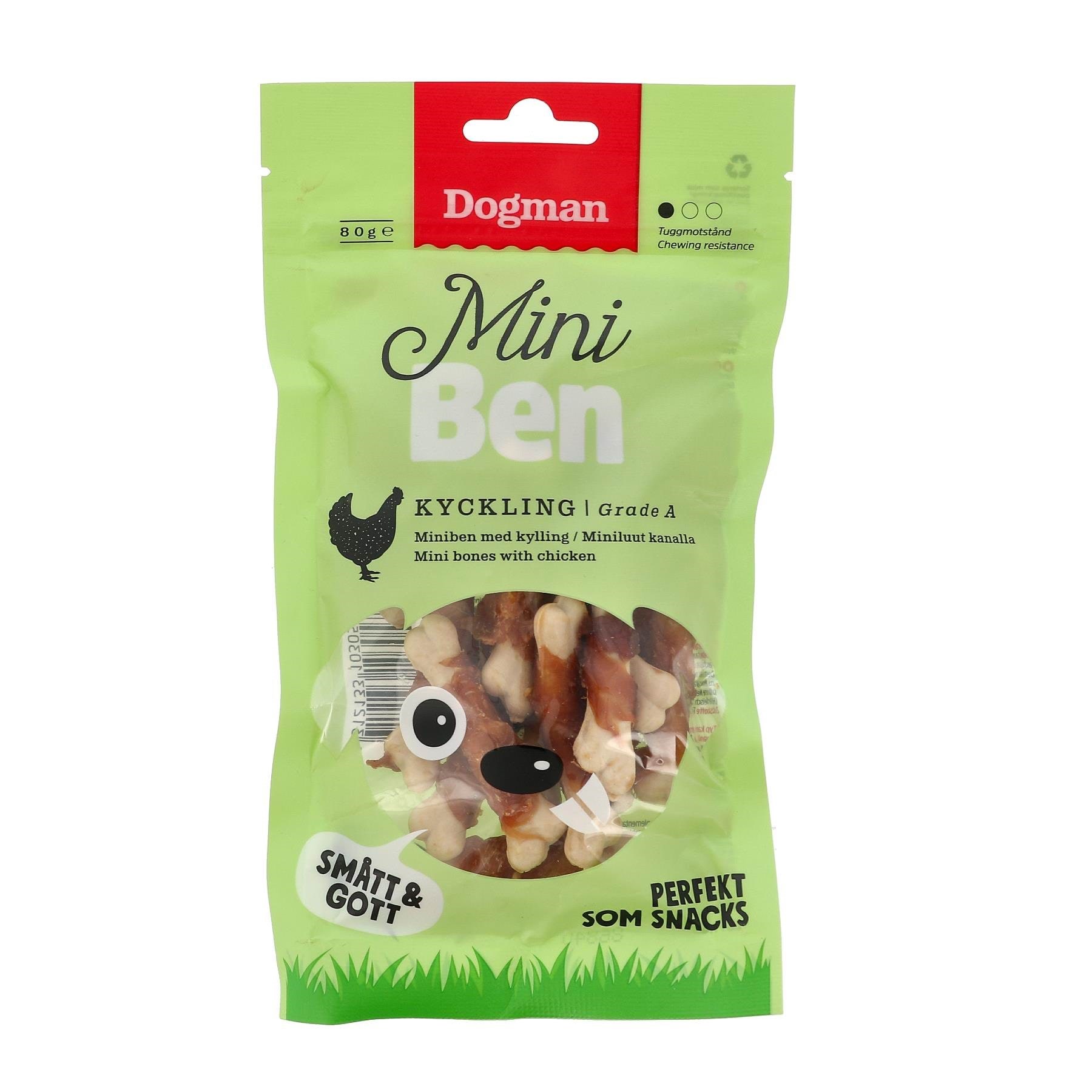 Dogman Mini Bones With Chicken - Hunde 310305