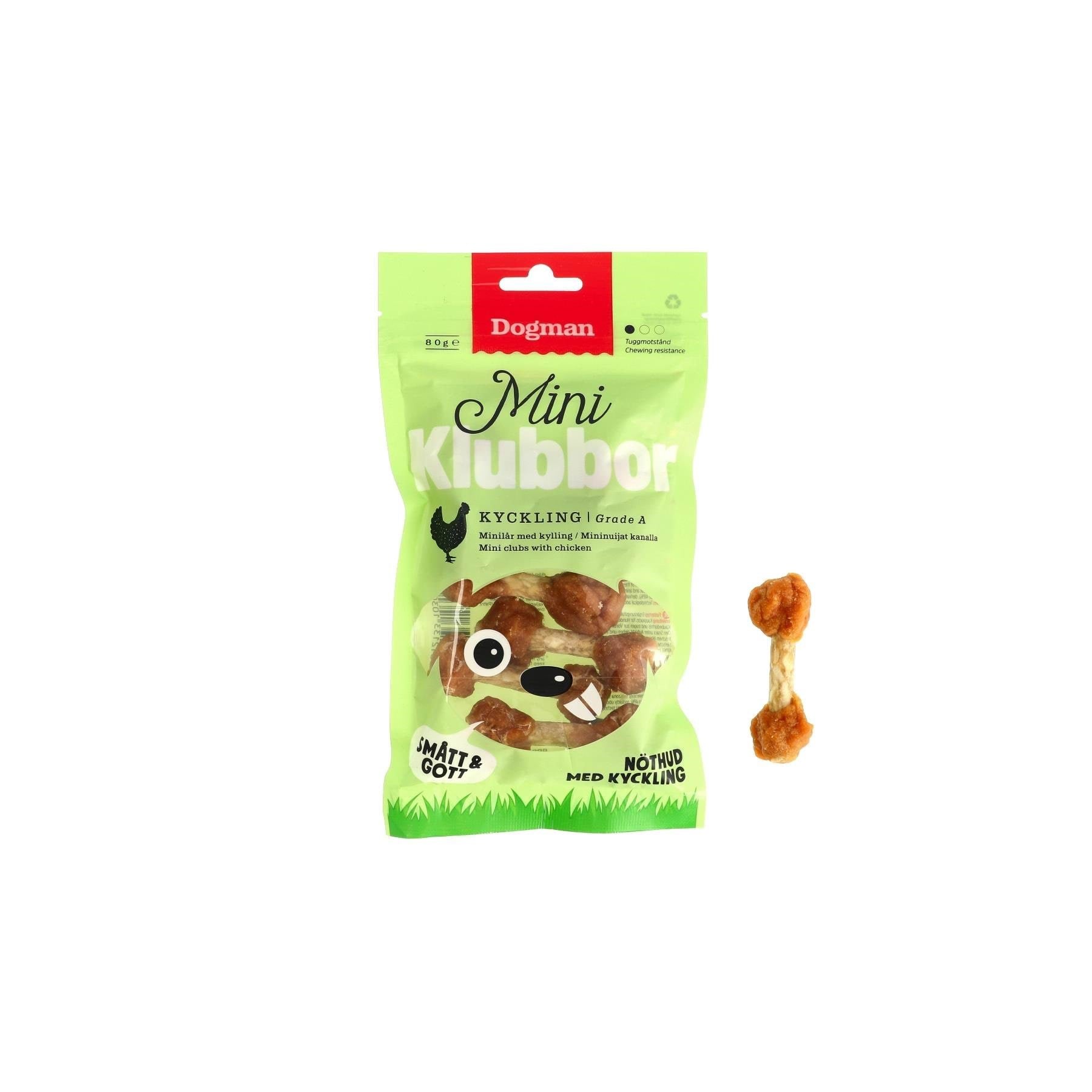 Dogman Mini Chicken Drumsticks Dog Treats 80g - Hunde