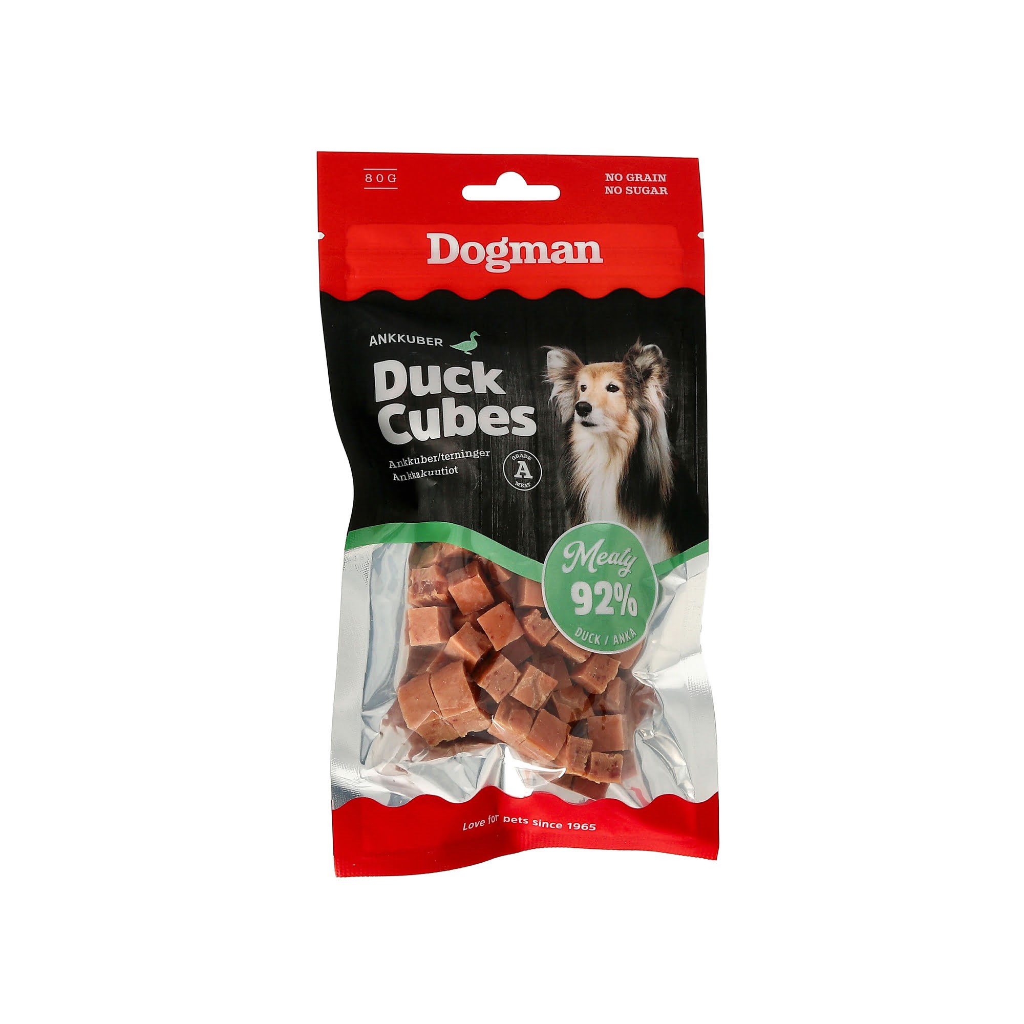 Dogman Meaty Entenwürfel Hundeleckerlis 80g