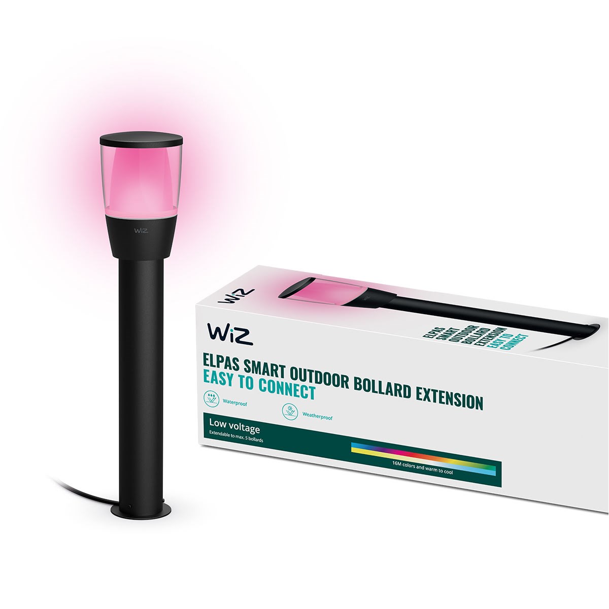 Wiz Smart Outdoor Elpas Bollard Extension - Smart Home 929003265101