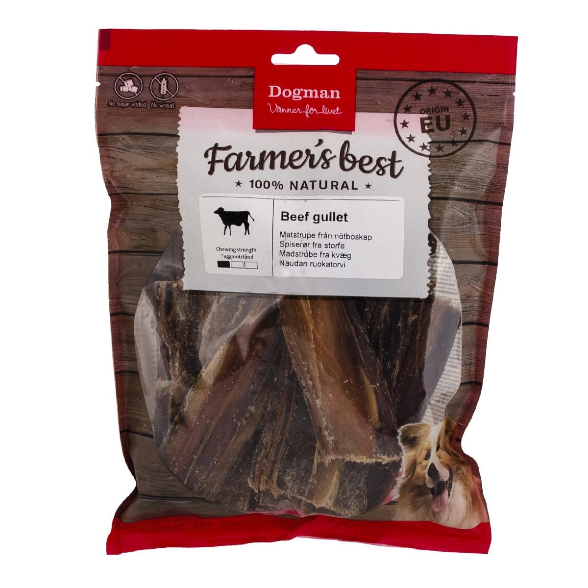 Dogman Farmers Best Beef Gullet Chews 200g - Hunde 480174