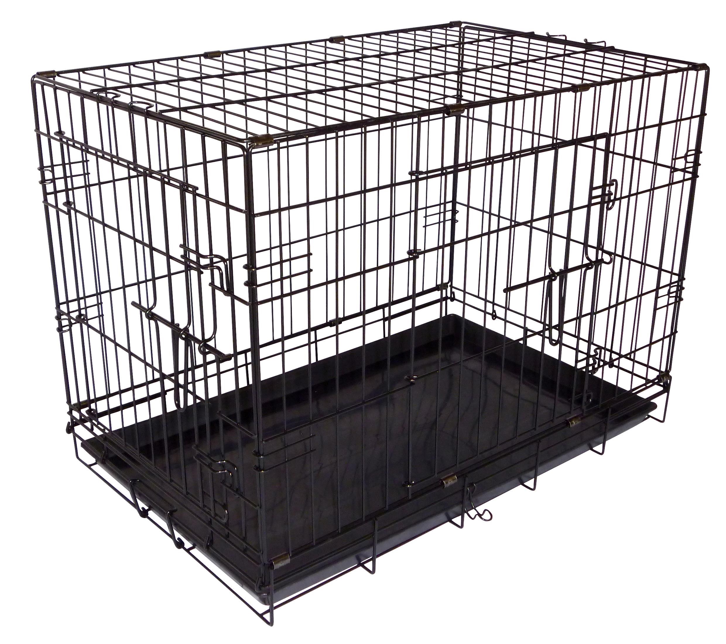 Dogman Steel Dog Crate Standard 62 x 44.5 x 51.5 cm - Hunde
