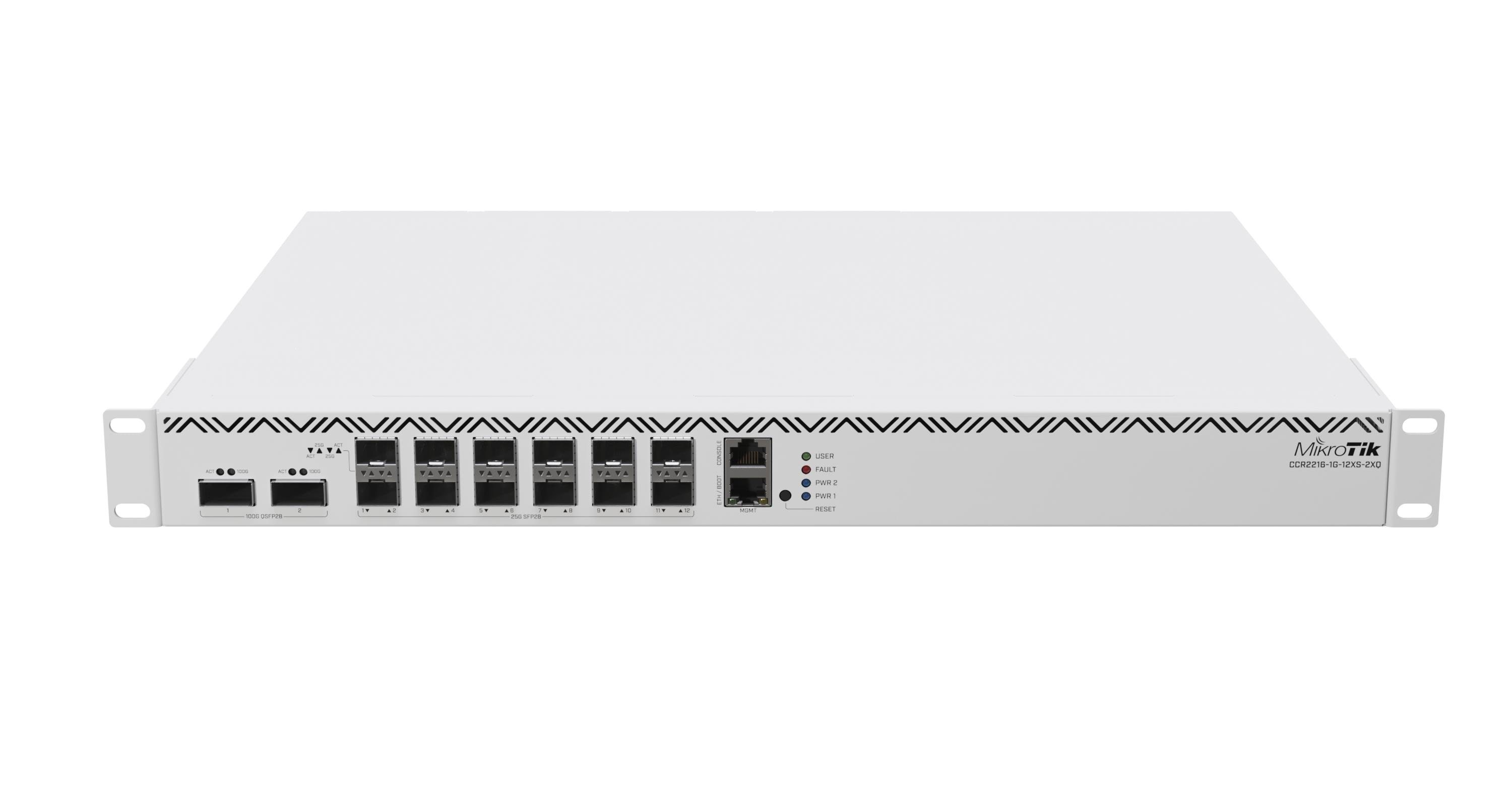 Mikrotik Cloud Core Router Ccr2216-1g-12xs-2xq - Router - Desktop Rack-mountable - Router - Wlan Router