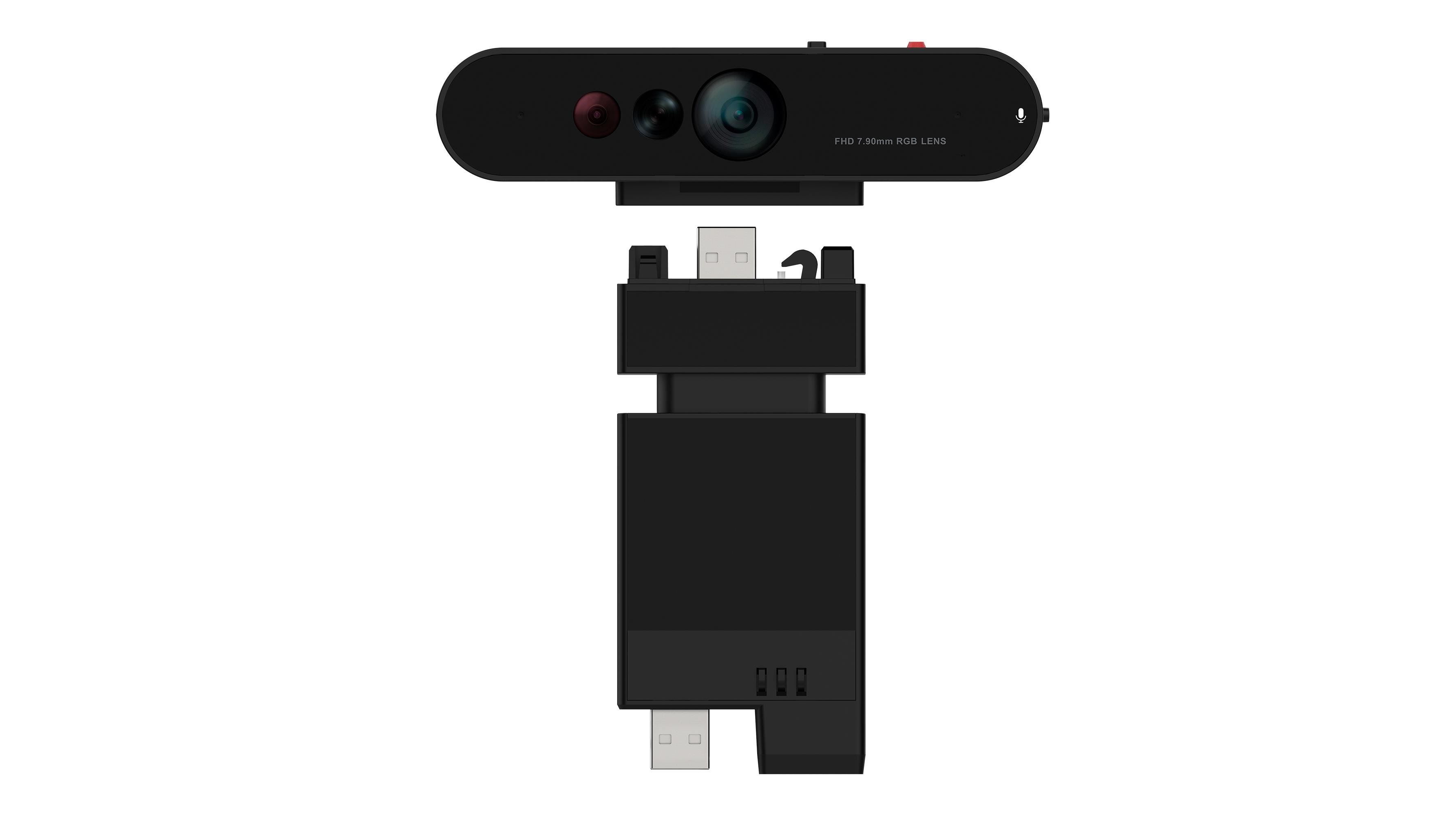 Lenovo Thinkvision Mc60 (S) Monitor Webcam - Webcams Schwarz 4xc1k97399