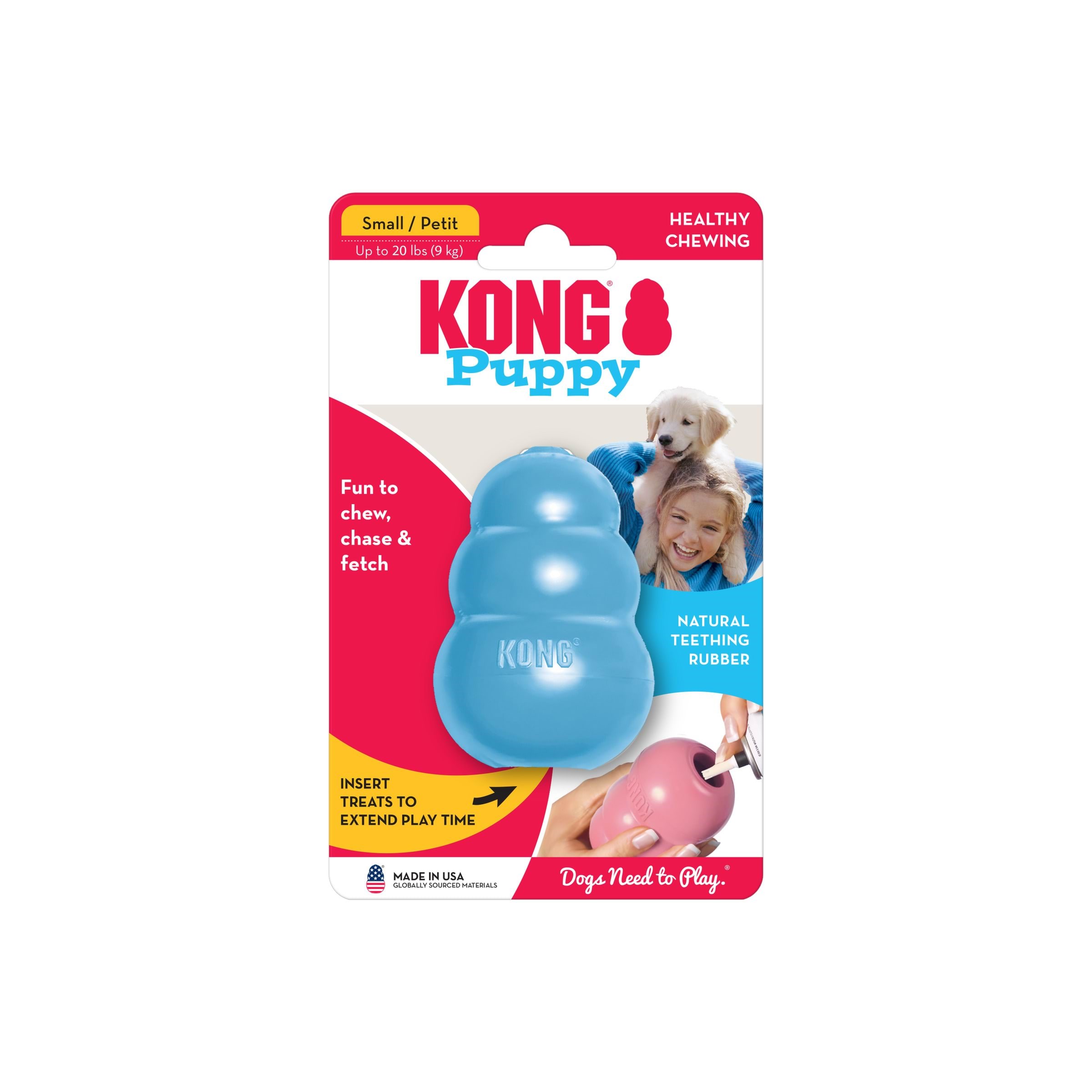 Kong Dog Toy Kong Puppy Small Assorted Colors (1-pack) - Hunde