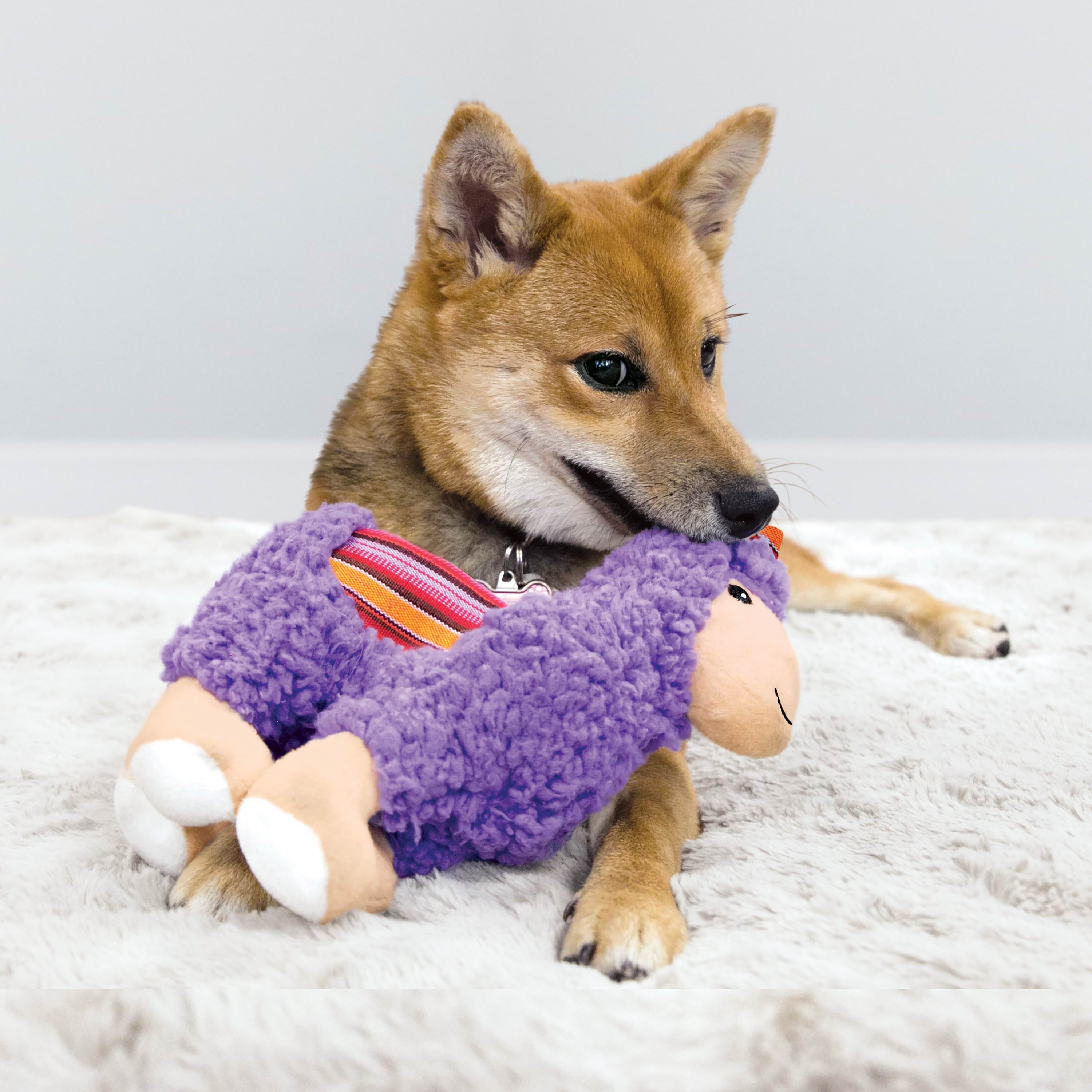 Kong Dog Toy Sherps Llama Medium 17x20cm - Hunde