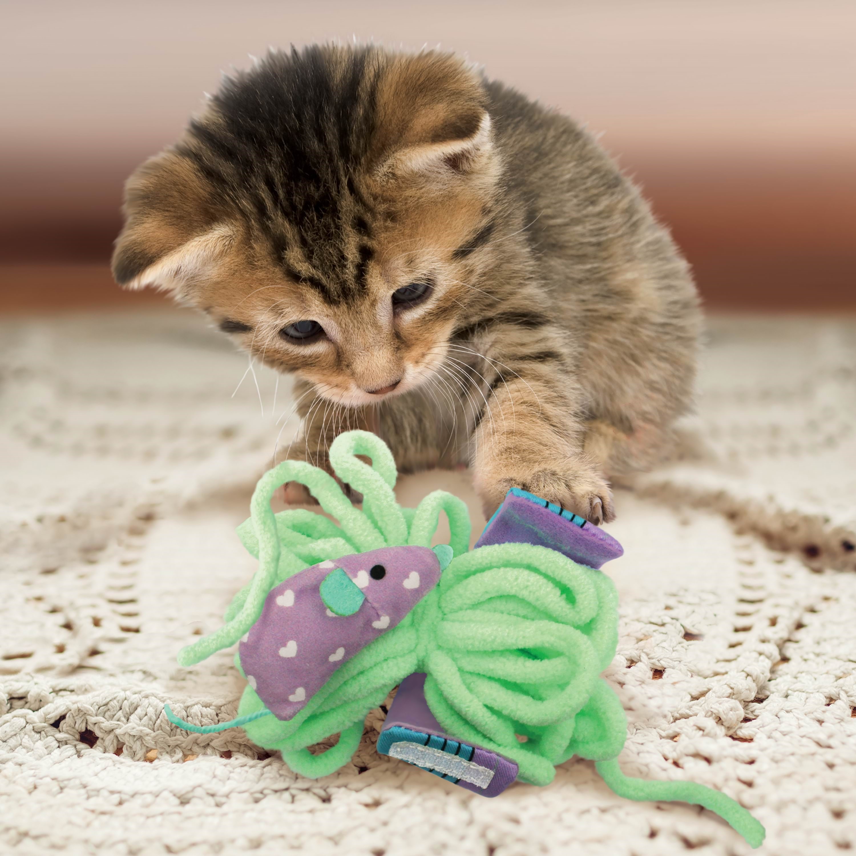 Kong Cat Toy Pull-a-partz Yarnz - Katzen