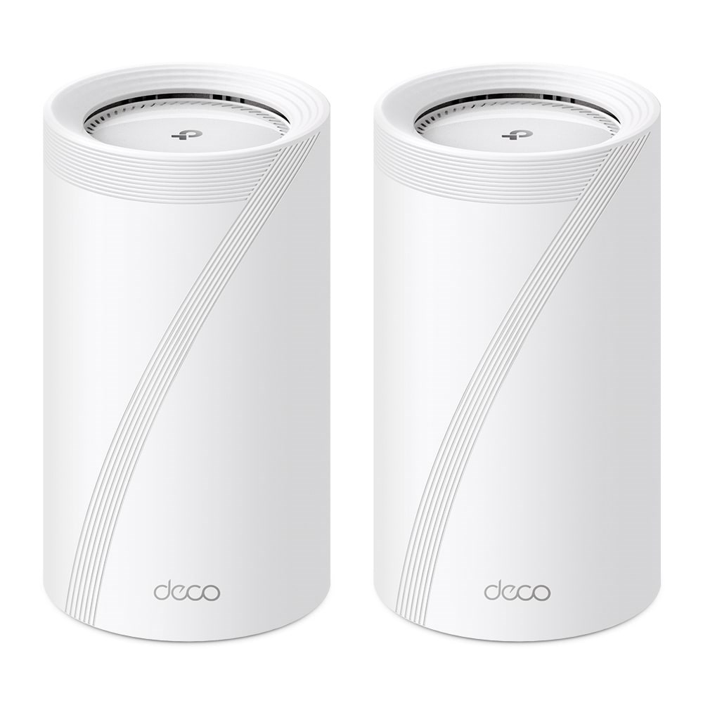 Tp-link Deco Be85 Be19000 Tri-band Whole Home Mesh (2-pack) - Mesh Router 802.11a/b/g/n/ac/ax/be (Wi-fi 7) - Wlan Router Deco Be85(2-pack)