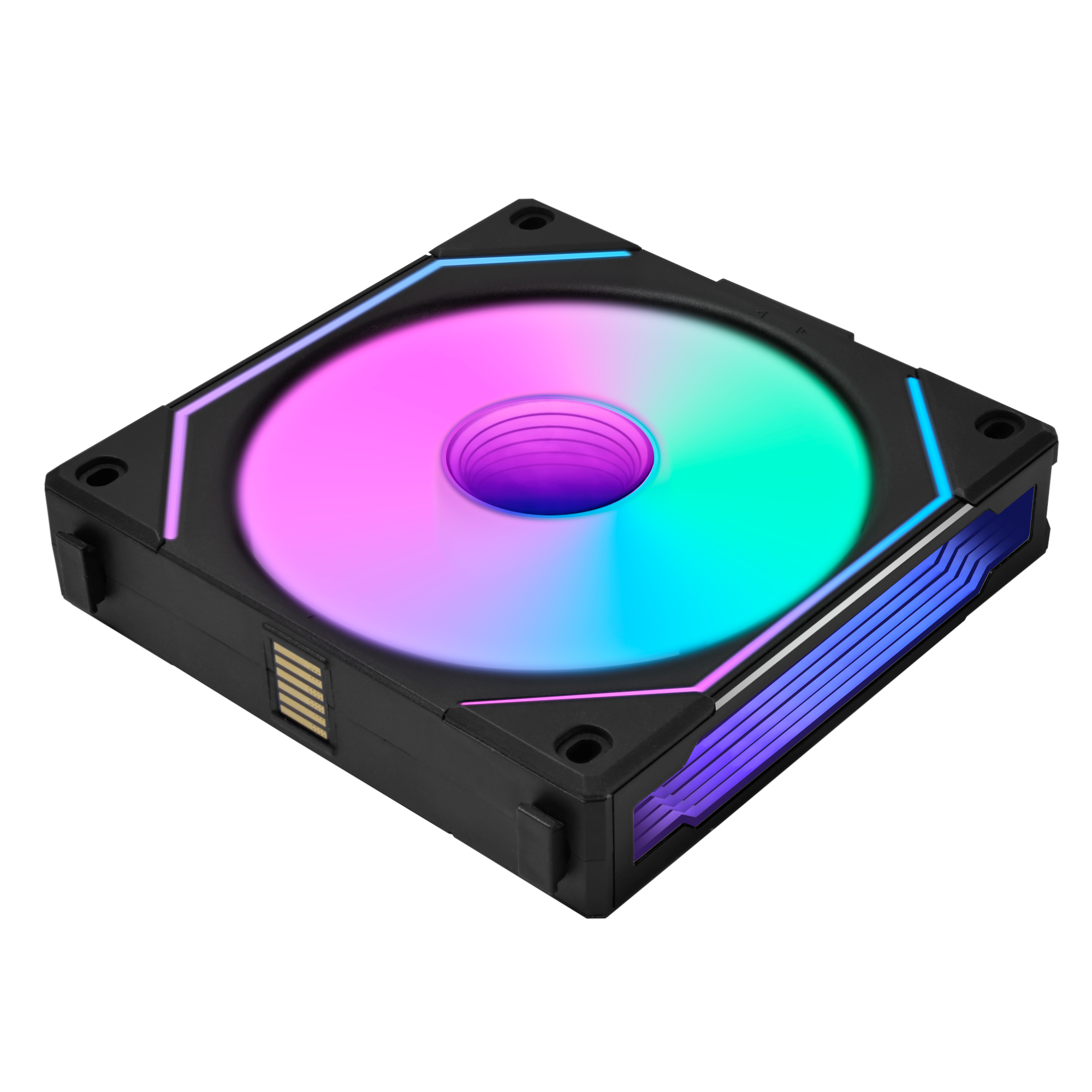 Lian Li Uni Fan Sl-inf Reverse - Gehäuselüfter - 120mm - Schwarz Mit Rgb Led - 32 Dba - Gehaeuseluefter