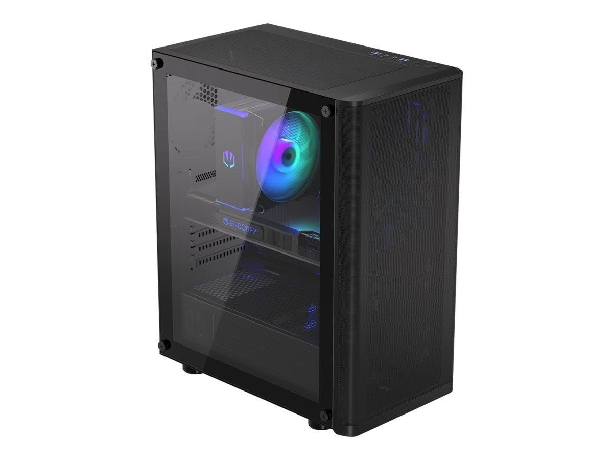 Endorfy Ventum 200 Air - Mid Tower - Atx - Gehäuse - Tower - Schwarz - Gehaeuse