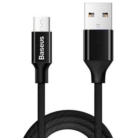 Baseus Yiven Micro Usb Cable 150cm 2A - Black - Usb Kabel Schwarz Camyw-b01