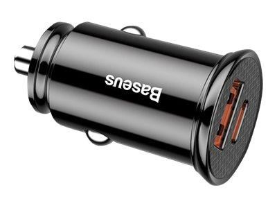 Baseus Car Power Adapter - Usb Usb-c - 30 Watt - Handys Adapter Und Ladegeraete