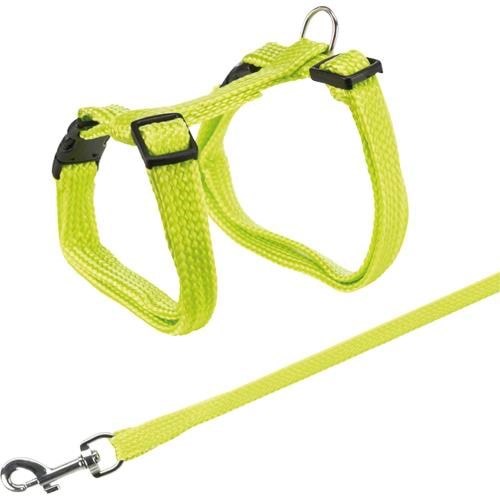 Trixie Cat Harness With Lead Assorted Colours - Katzen