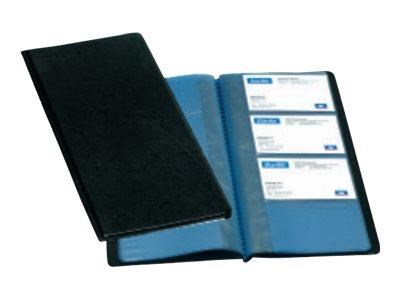 Bantex Elba Standard - Business Card Book - For 58 x 86 mm - Capacity: 96 Cards - Black (Pack of 12) - Taschen Umschlaege Und Register 100206512