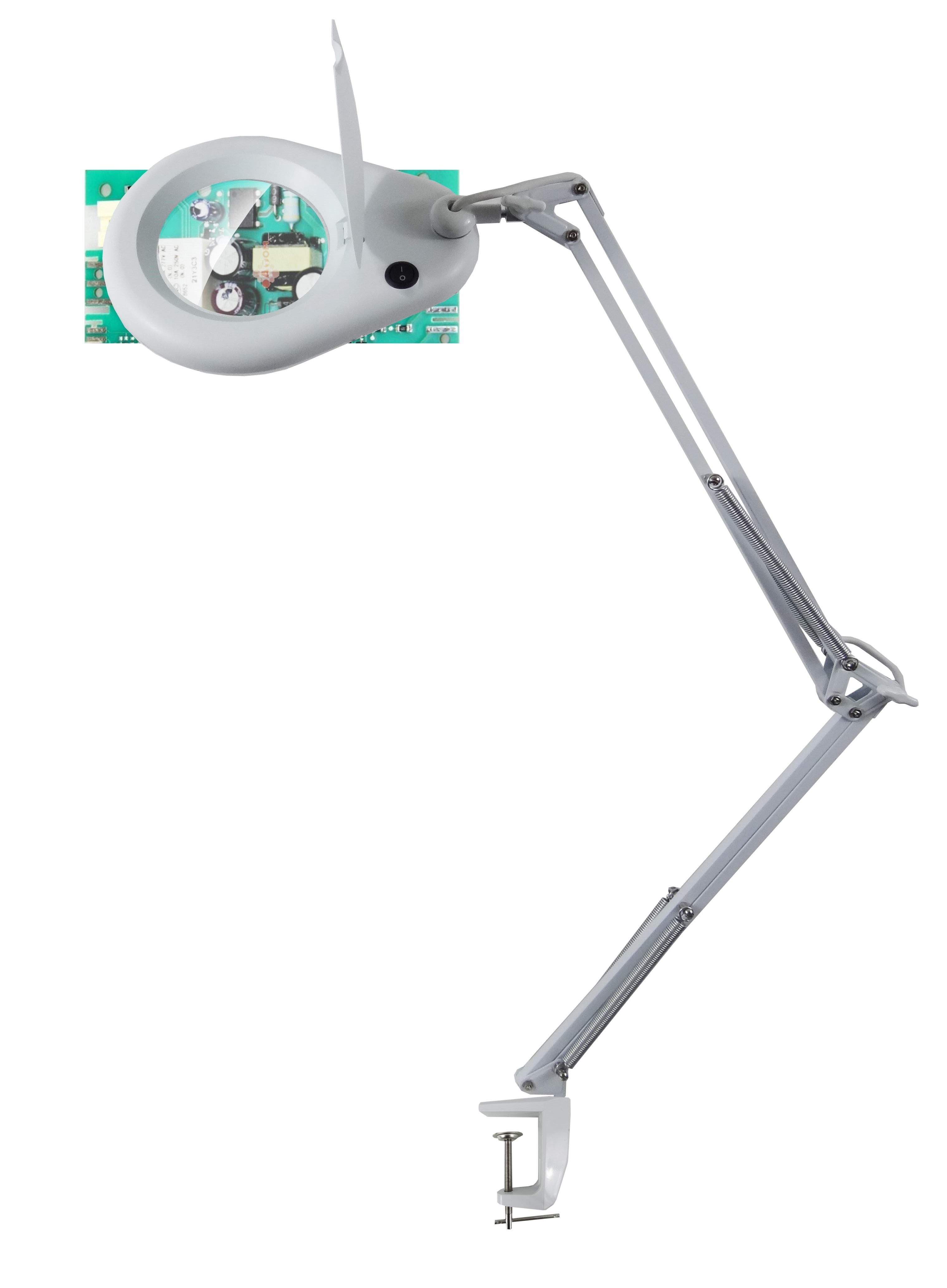 Unilux Zoom Magnifying Lamp White - Smart Home