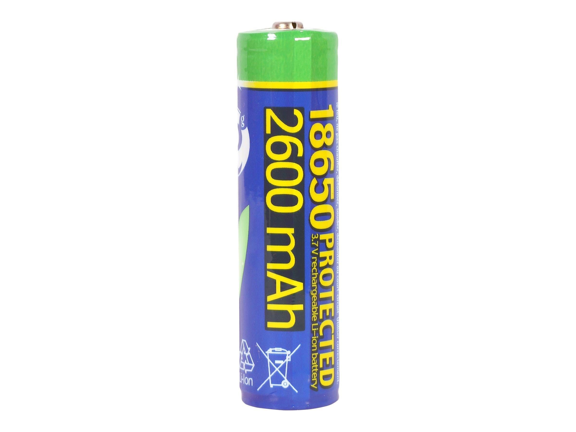 Gembird Energenie Battery x 18650 - Li-ion - Batterien Und Akkus Eg-ba-18650/2600