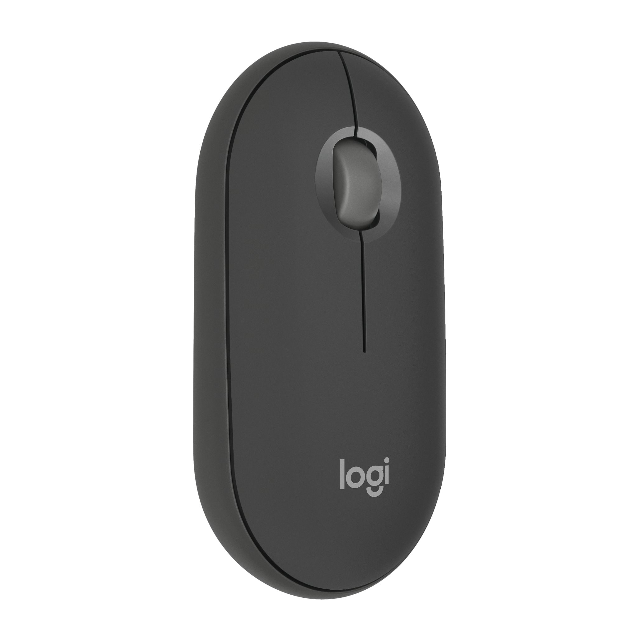Logitech Pebble Mouse 2 M350s Wireless - Tonal Graphite - Maus (Schwarz)