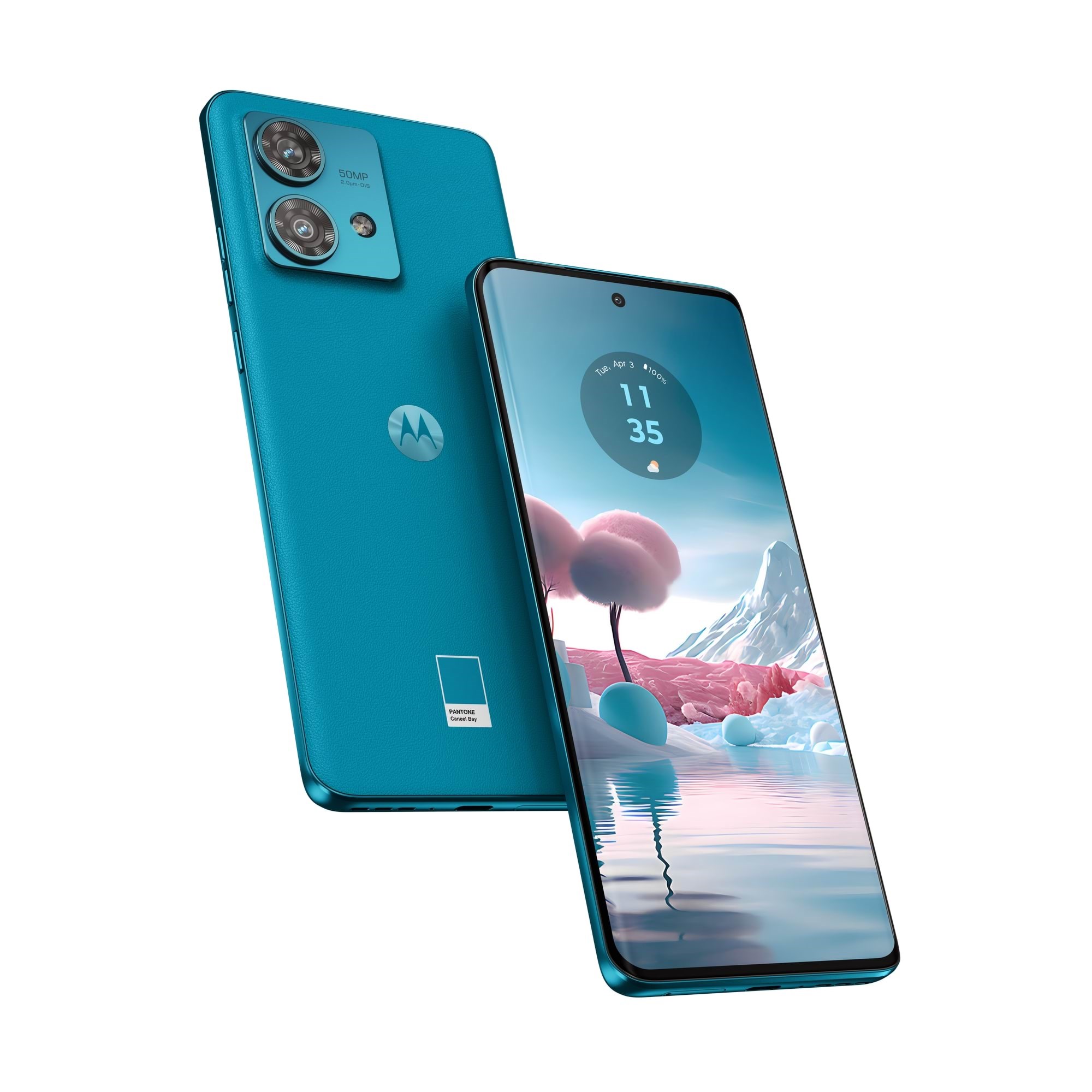 Motorola Edge 40 Neo 256gb/12gb - Caneel Bay - Handys Smartphones Blau Payh0034se