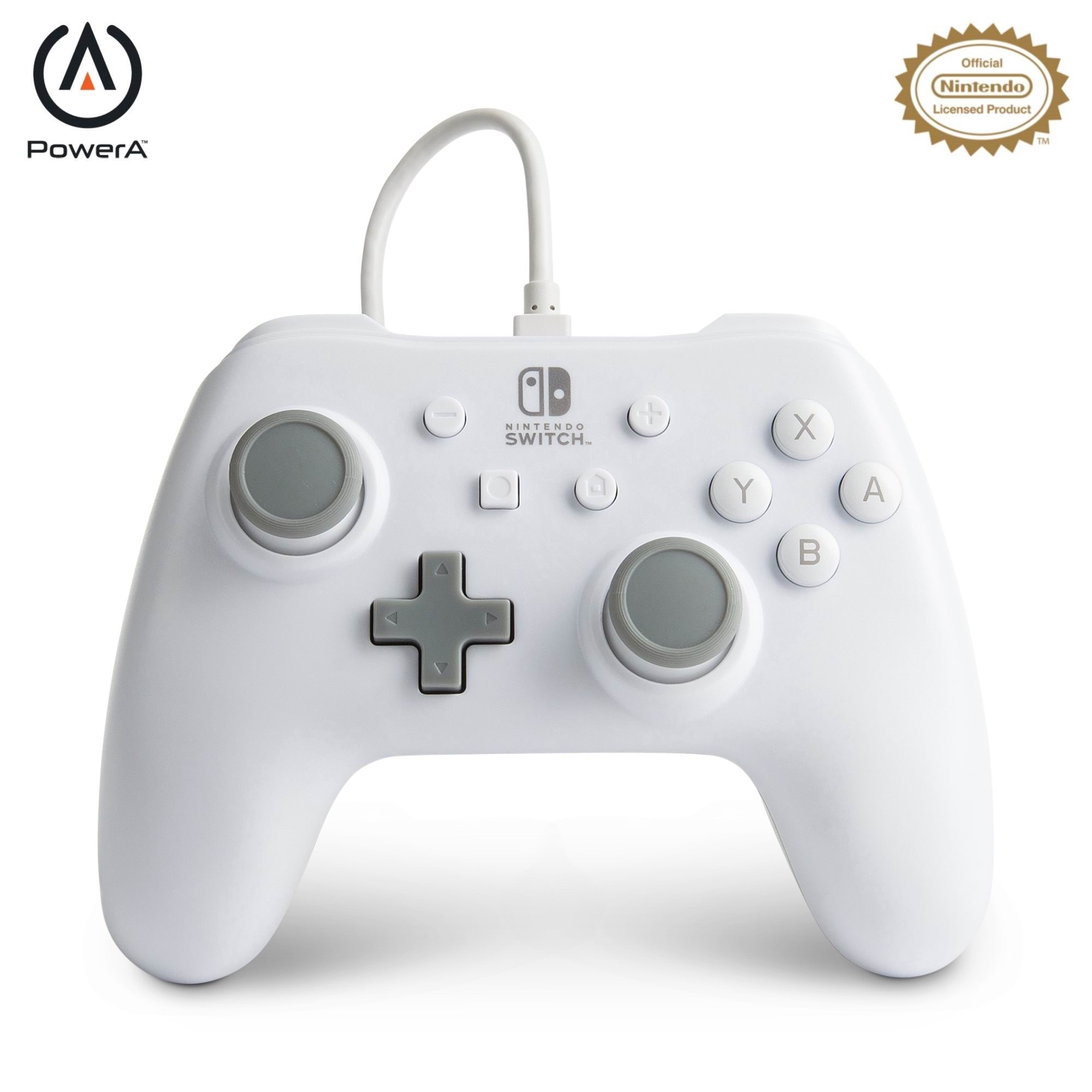 Powera Wired Controller For Nintendo Switch - White - Wired Controller - Nintendo Switch - Gaming Zubehoer