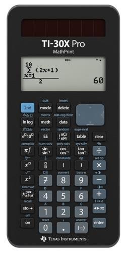 Texas Instruments Ti-30x Pro - Four-line Display - Probability Distributions - Taschenrechner