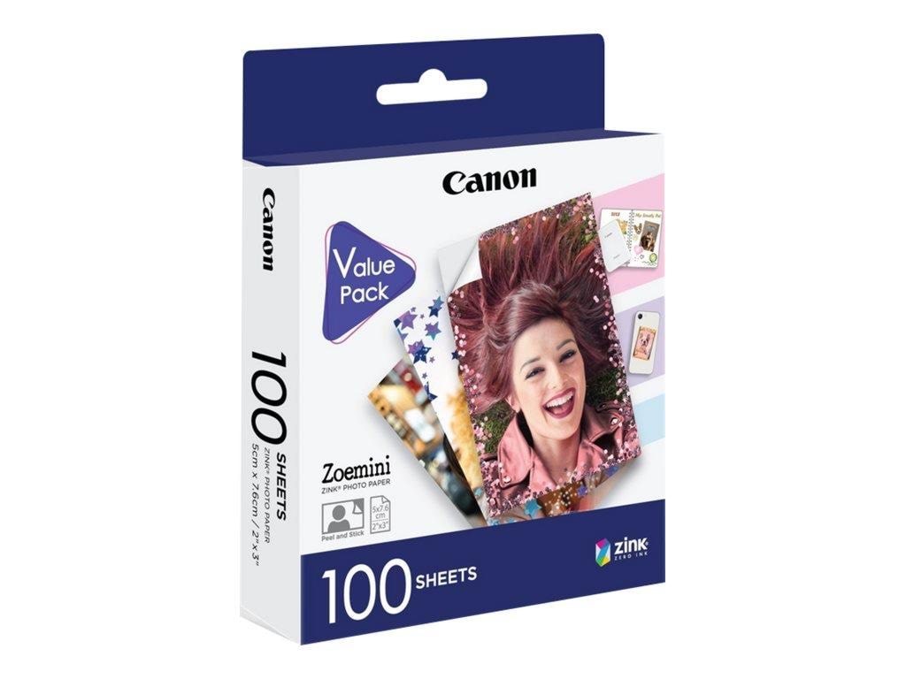Canon Paper Zp-2030 For Zoemini 100ark - Papier Fotopapier Und Etiketten 6135c003