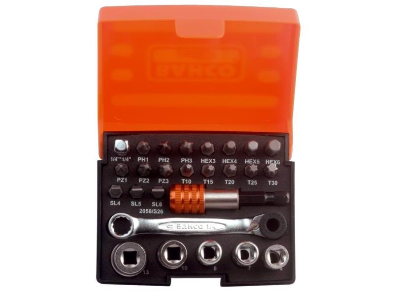 Bahco 2058/s26 Screwdriver Bit - Bohrer Bits