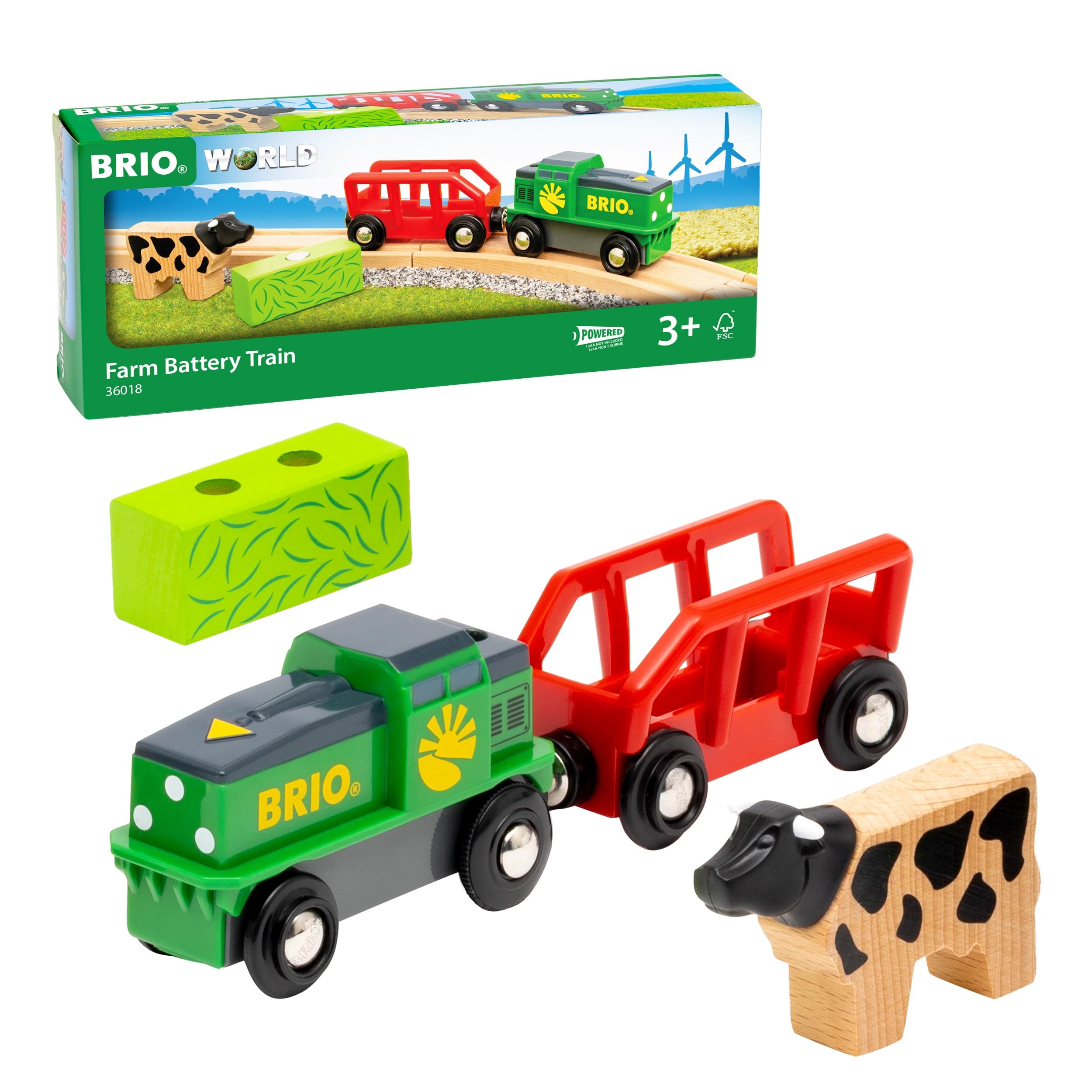 Brio Farm Battery Train - Brio Train 36018