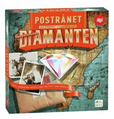 Alga Den Försvunna Diamanten Postrånet - Brettspiele