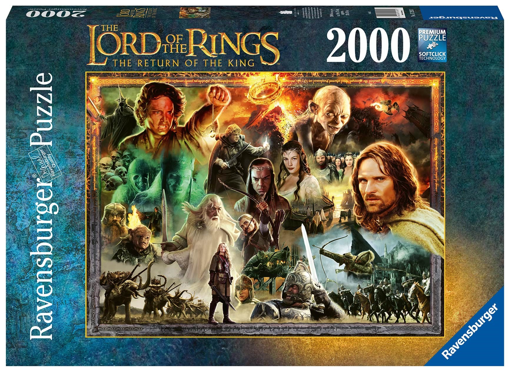 Ravensburger Lord Of The Rings Return of The King 2000p Block - Puzzle 10217293