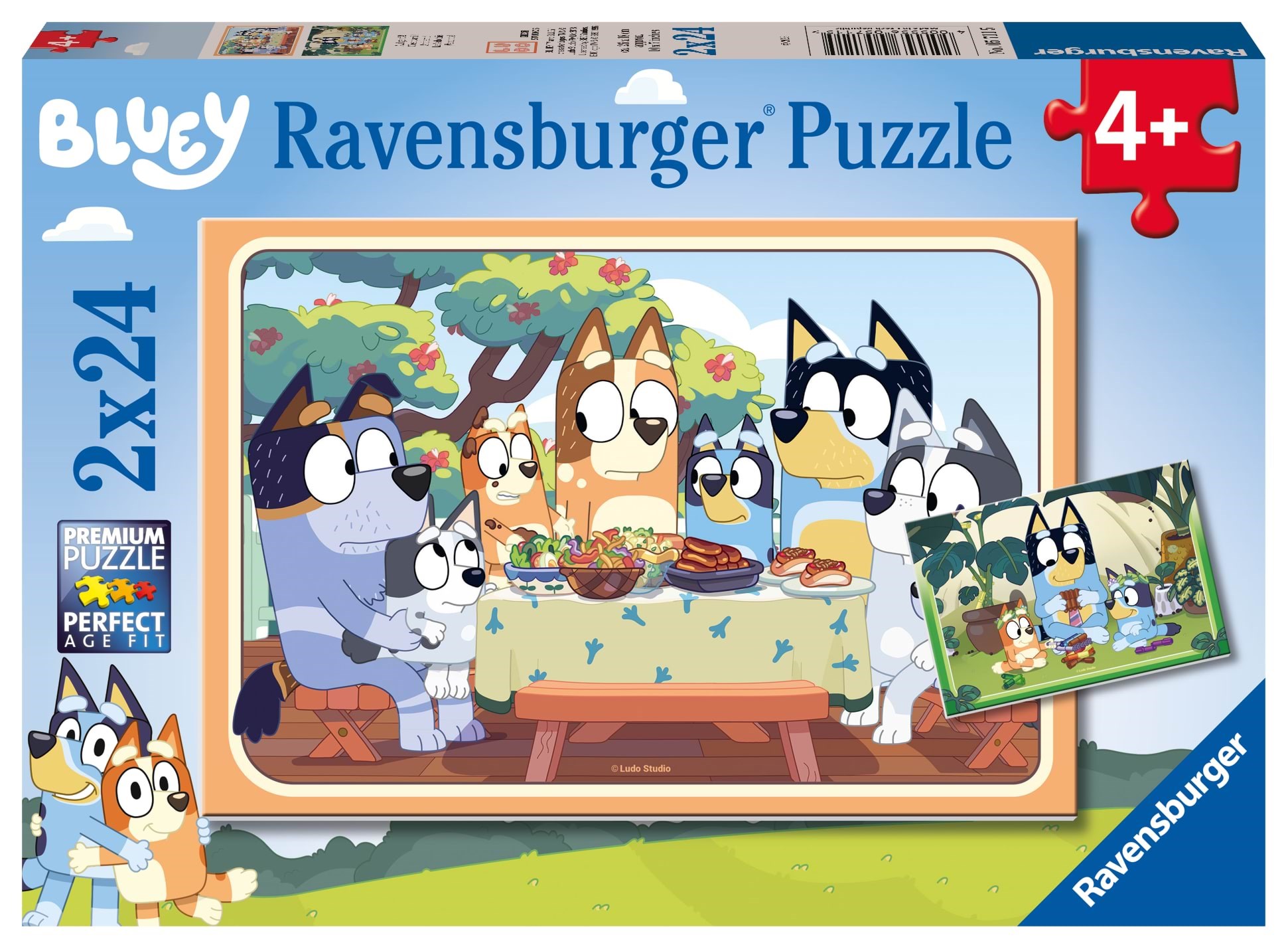 Ravensburger Bluey 2x24p - Puzzle